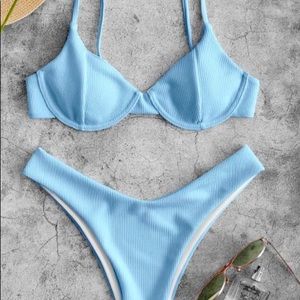 Baby Blue Bikini